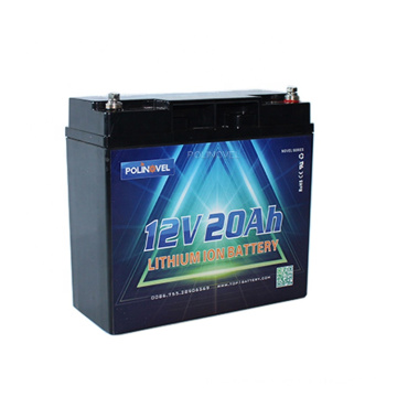 Polinovel Solar RV Boot Lithium 12,8 V LifePO4 12V 20AH Batteriepack mit App -Überwachung